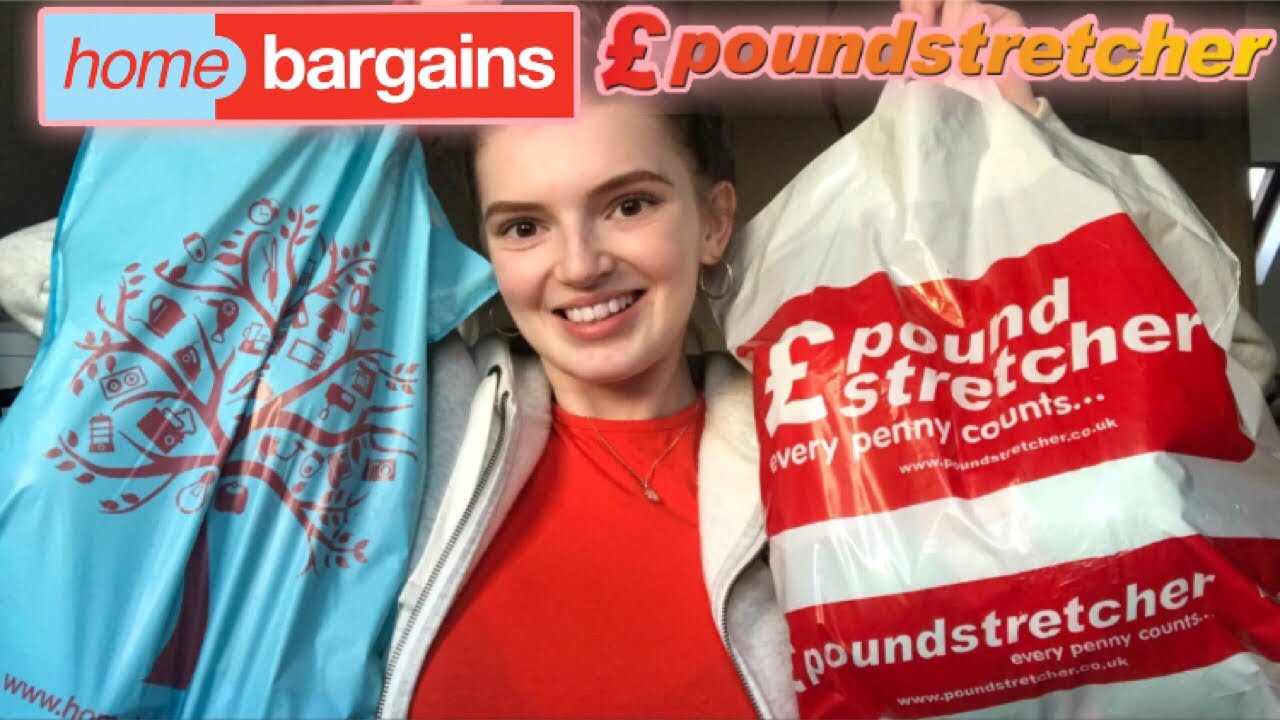 HUGE HOME BARGAINS & POUND STRETCHER HAUL YouTube