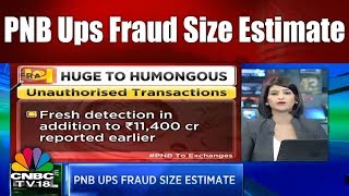 Pnb Ups Fraud Size Estimate Cnbc Tv18