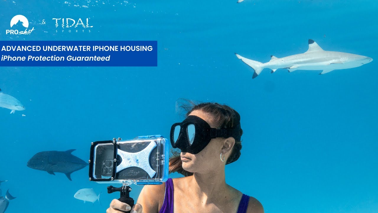 ProShotCase Ultimate Underwater Housing for iPhone for all Scuba