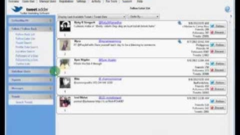 Tweet Adder 4 Tutorial Video #4