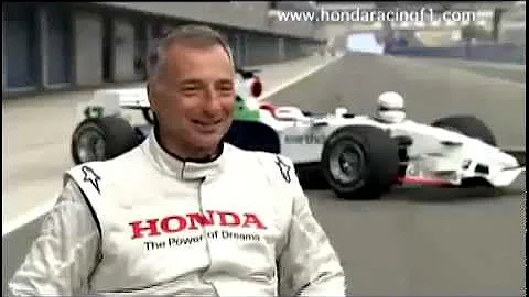 Riccardo Patrese - Honda F1 Test