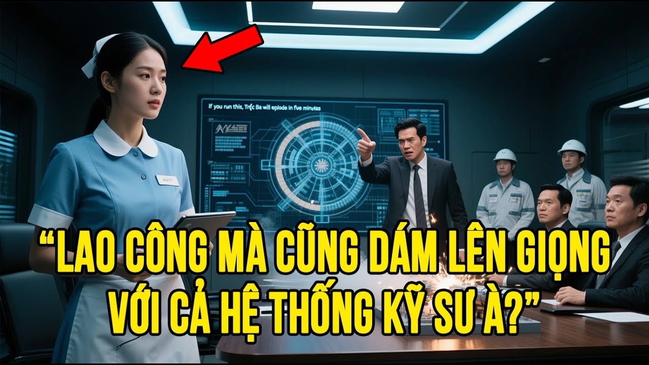 Nữ Tỷ Phú Bất Lực Giữa Cuộc Họp Khẩn – Cô Lao Công Xử Lý Trong 3 Phút Khiến Mọi Người Choáng Váng!