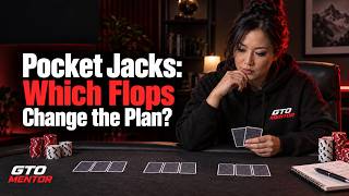 Pocket Jacks: Which Flops Change the Plan | GTO Mentor