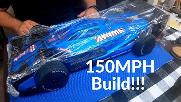 Arrma Limitless 150 M.P.H. Goal Build!!!!
