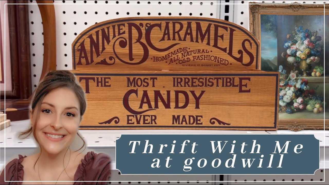 GOODWILL THRIFT WITH ME! & MY THRIFT HAUL | Thrifting For Home Decor ...
