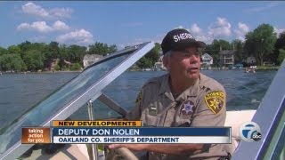 Oakland County Sheriff patrols Sylvan Lake again