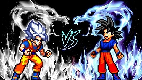 Goku Blizzard V3 OP (All Form) VS Son Goku DBS V7 OP (All Form) in Jump Force Mugen