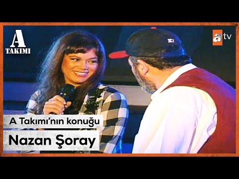 Nazan Şoray'a Müslüm Gürses sorusu - Savaş Ay ile A Takımı | 1994