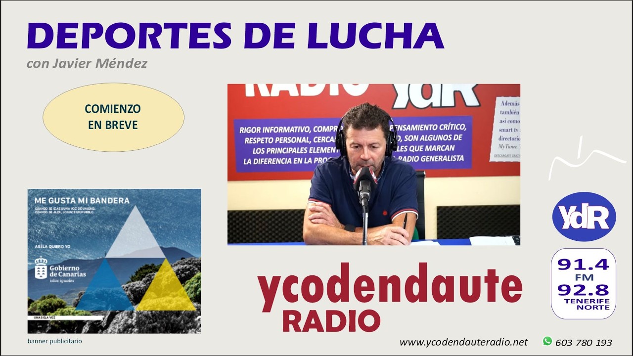01.09.2026 / DEPORTES DE LUCHA... con Javier Méndez