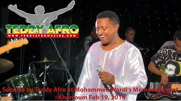Seberta by Teddy Afro at Mohammed Wardi