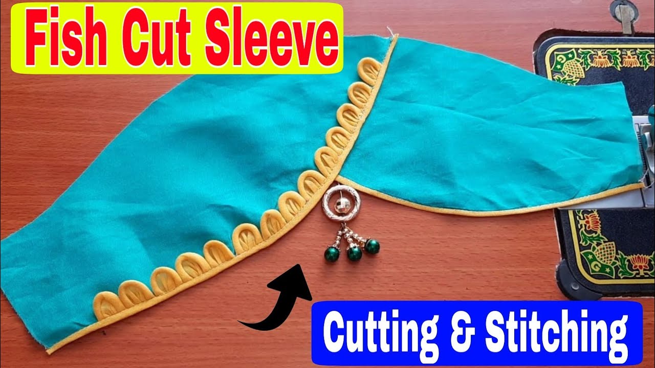 Fish cut sleeves for blouse Clearance