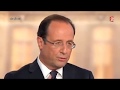 Hollande : "Moi président de la République..."
