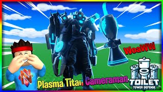 Plasma An Cameraman Woaw Roblox Skibidi Toilet Tower Defense