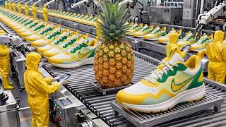 The Nike Shoe Manufacturing Process in the US: From Raw Pineapple Leaves to Modern Nike Shoes (full)