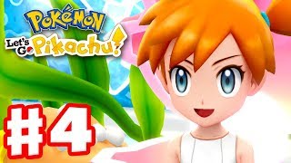 Pokemon Let's Go Pikachu and Eevee - Gameplay Walkthrough Part 4 - Gym Leader Misty! Pokemon Let's Go Pikachu and Eevee - Gameplay Walkthrough Part 4 - Gym Leader Misty!