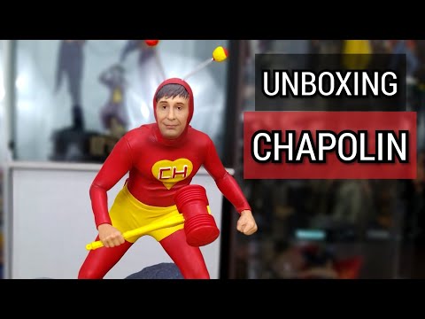 BONECO CHAPOLIN - Chaves Iron Studios - REVIEW