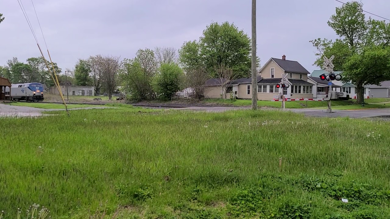 Amtrak 49 Lake Shore Limited in Kendallville, IN YouTube