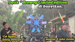 The crowd is pushed back‼️Brewog Limited Edition makes its carnival debut in Magelang 🔥🔥