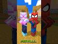 JJ Spider-Man is Pathetic - MAIZEN Minecraft Animation #shorts