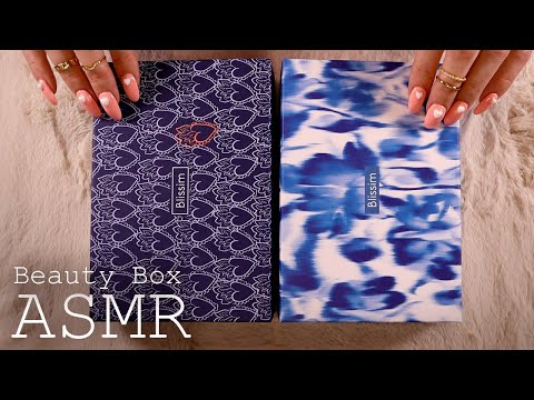 ASMR Blissim Double Unboxing (🎧 soft spoken, tapping, scratching)