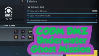CODM DMZ Underwater Ghost Mission Complete