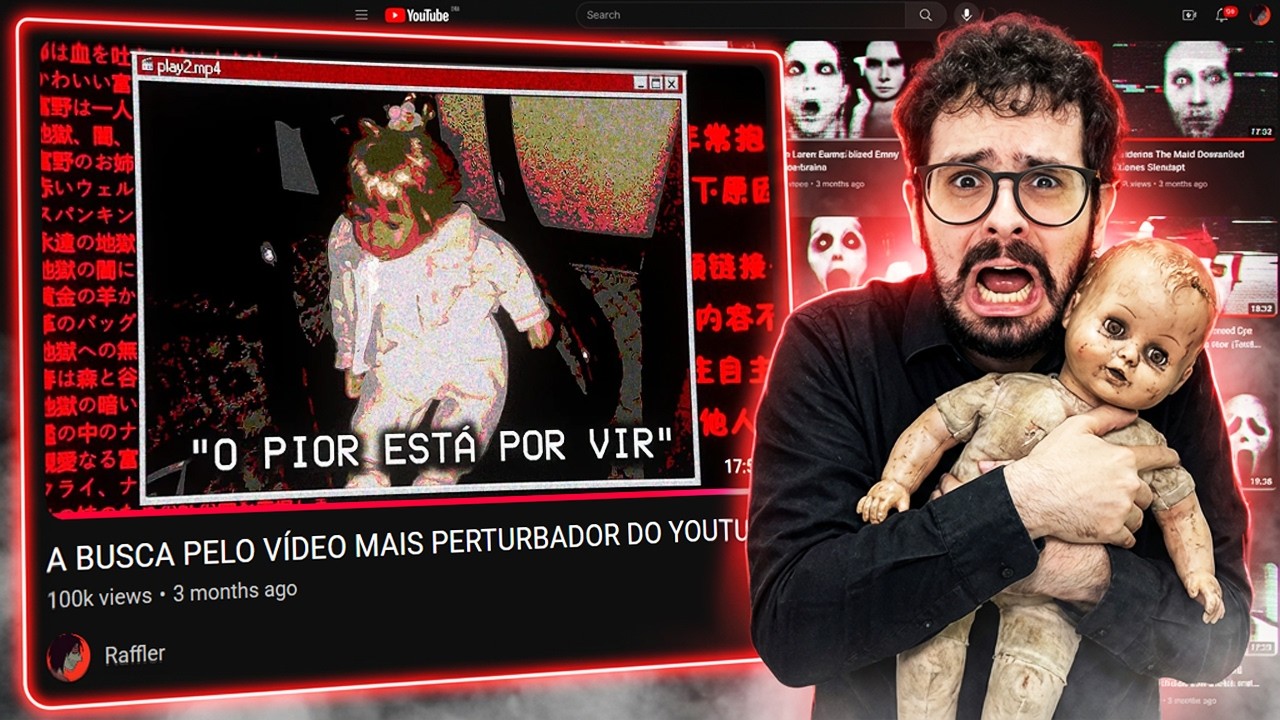 A busca pelo vídeo mais PERTURBADOR do YouTube! (Pai Troll)
