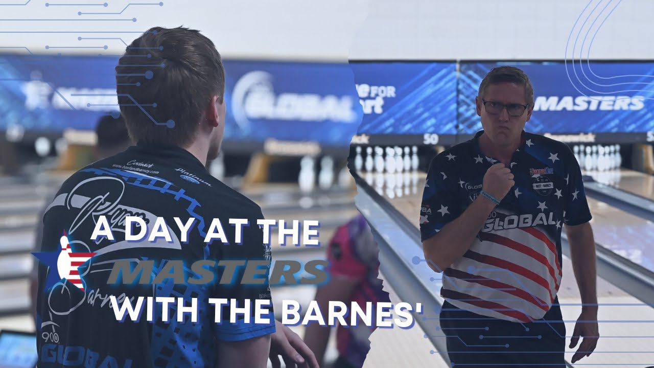 Barnes Duo take on the Masters! 2023 USBC Masters Bowling Tournament