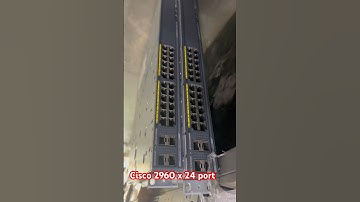 Cisco 2960 x 24 port switch