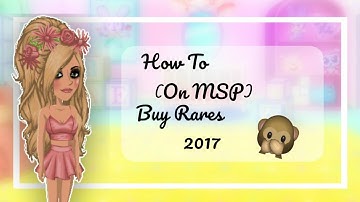 How to buy rares on MSP 2017 (NO CHARLES!)