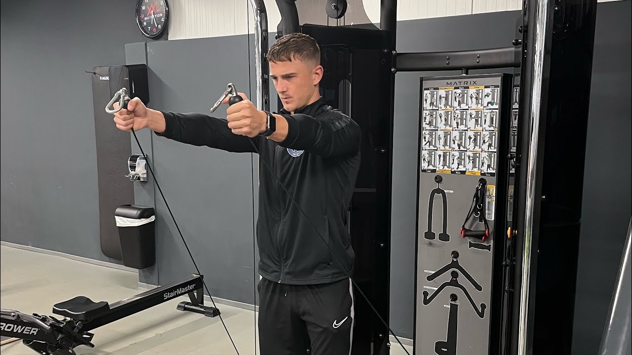 Cable Front Delt Raise Standing Fit to All Andelst YouTube