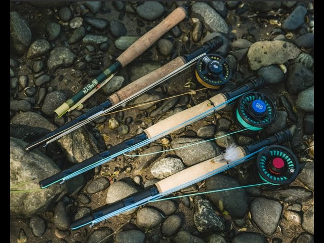 Casting and feeding line with the REYR telescoping fly rod 
