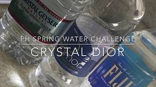 Fiji|Evamore|Crystal Geyser| pH Testing: Alkaline vs. Acidic