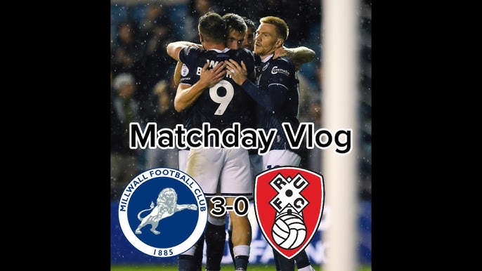 FULL TIME REACTION- MILLWALL 3-0 ROTHERHAM UNITED “TOTAL