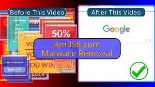 Rm358.com Virus Removal - Automatic and Manual Guide