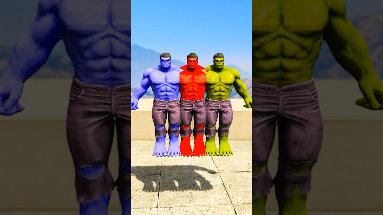 💥 hulk saved spiderman and ironman short36 