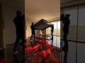 THIS EPOXY FLOOR IS LITERALLY INSANE 😱 Black Lava Metallic Design #epoxyfloor #resin