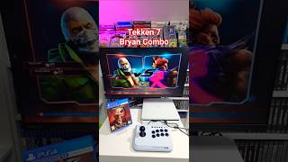 PS4 Tekken 7 Bryan Arcade Stick Combo