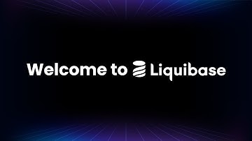 Welcome to Liquibase