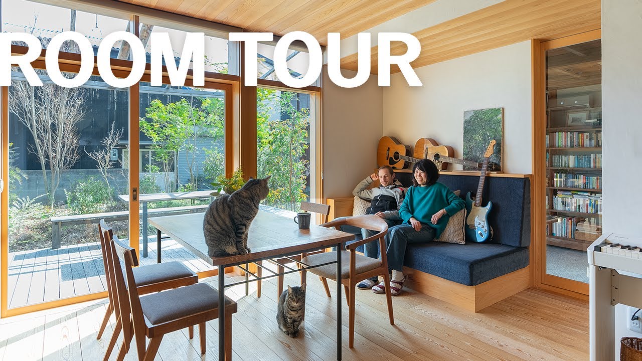 【ルームツアー】海辺に移住した建築士がフルリノベーションした自邸。家族と猫と暮らす自然に囲まれた住まい【地方移住 田舎暮らし 家づくり】
