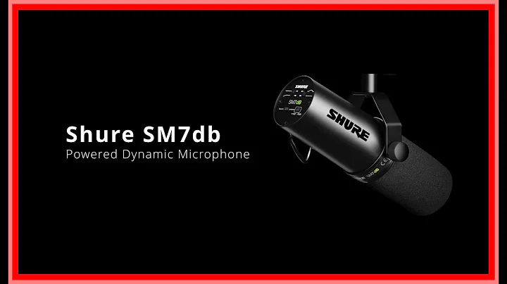 Shure SM7dB better than the SM7b?  A NEW classic broadcast and podcasting legend.