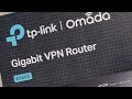 Unboxing TP-Link Omada gigabit load balancing VPN router ER605