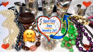 💎 Jewelry Jars! Jewelry Lots! 🛍️ Craft Jars! Episode 12 & Sale! #jewelryunboxing