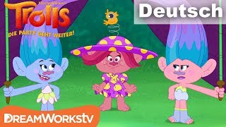 FRAG POPPY: Panik auf der Modenschau | TROLLS (NEUE KURZFILME)