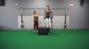 DLE  Dumbbell Lateral Step Up