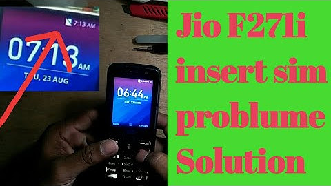 Jio F271i Sim Not working // Jio Insert sim 100% Solution // Jio Sim socket Jumfer