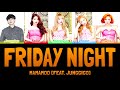 MAMAMOO FRIDAY NIGHT 금요일밤 Feat Junggigo Colour Coded Lyrics Han Rom Eng 