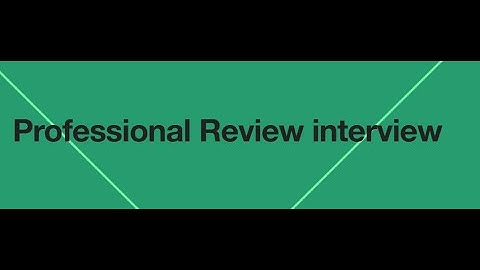 The Profession Review Interview (PRI) and What to expect - by John Price FIStructE