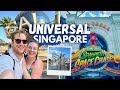 SINGAPORE VLOG! 🇸🇬 PART 2 • Universal Studios Singapore 🎢 Sentosa Island Day 🚡 World Cruise Series 🌎