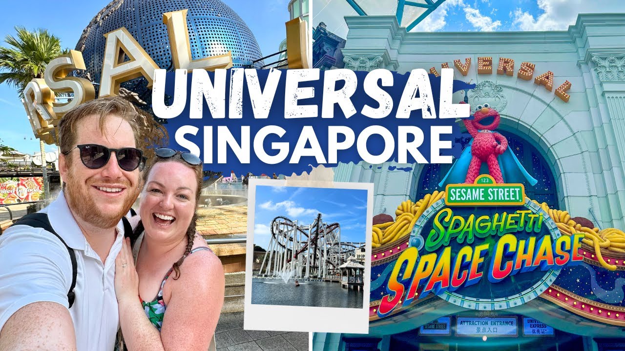 SINGAPORE VLOG! 🇸🇬 PART 2 • Universal Studios Singapore 🎢 Sentosa Island Day 🚡 World Cruise Series 🌎
