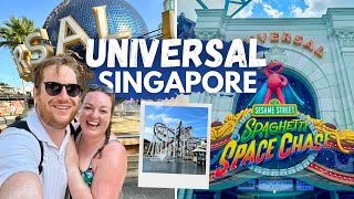 SINGAPORE VLOG! 🇸🇬 PART 2 • Universal Studios Singapore 🎢 Sentosa Island Day 🚡 World Cruise Series 🌎